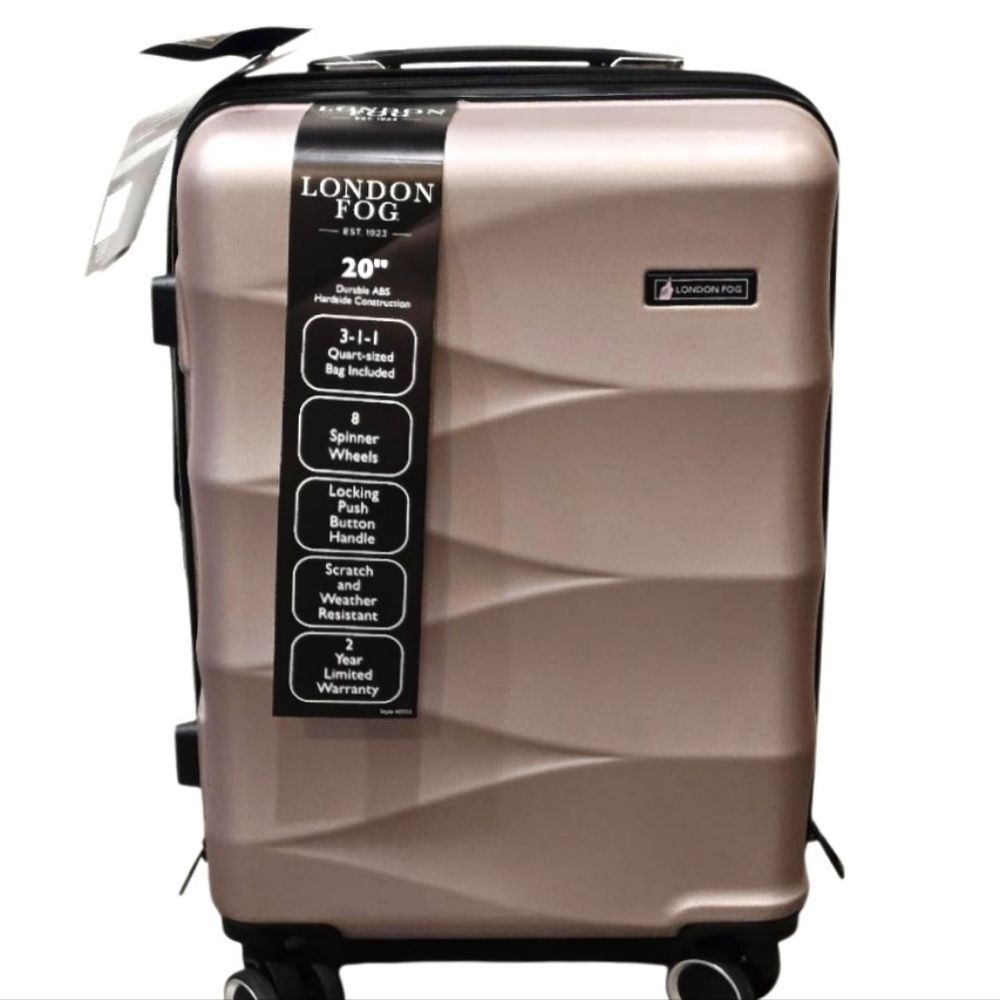 London Fog Forest Hill Collection 20" Hard Side Spinner Luggage